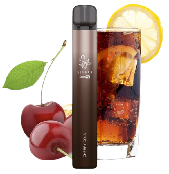 ELFBAR 600 V2 Cherry Cola Nikotin 20mg/ml