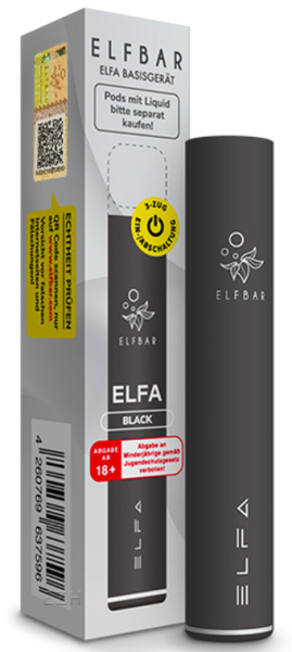 ELFA Akkutr&auml;ger - Schwarz